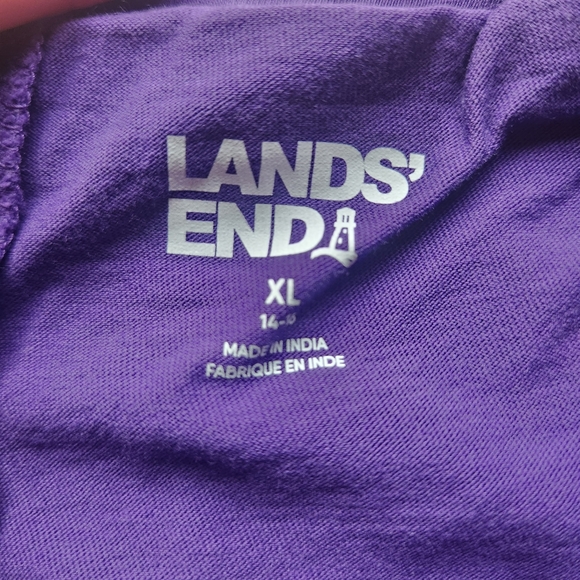 NWT Lands End Bright Grape Tiered Skort - Picture 2 of 9